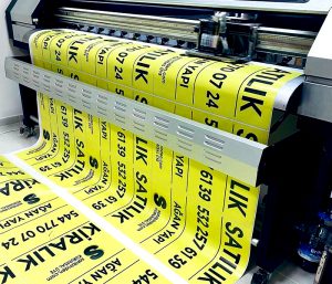 Aras Reklamcılık Dijital Baskı Etiket