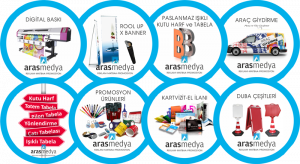 Aras Reklamcılık Çalışmalarımız